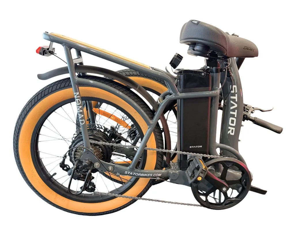 Nomad Folding Electric Bike Folded.webp