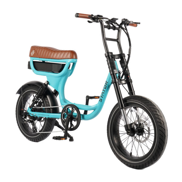 Stator Cub Pro Azure Electric bike - front side