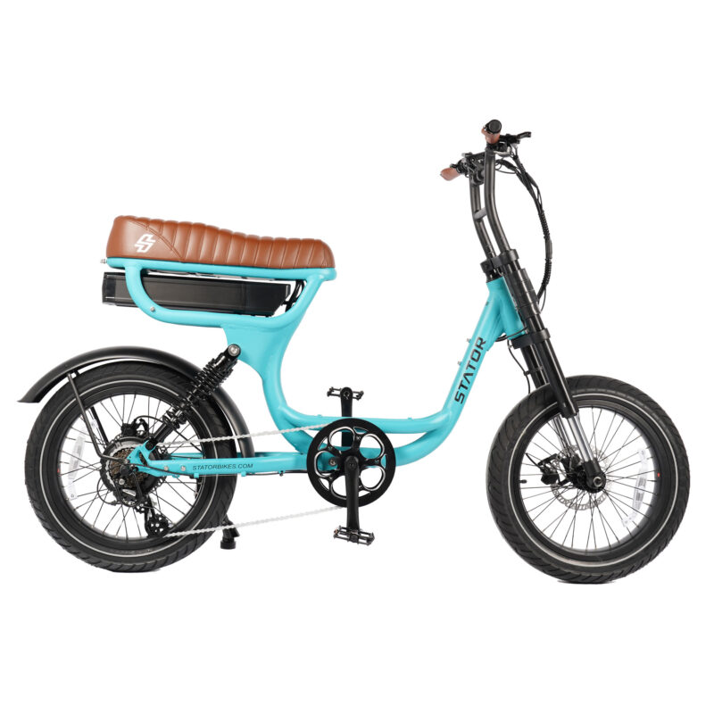 Stator Cub Pro Azure Electric Bike - side